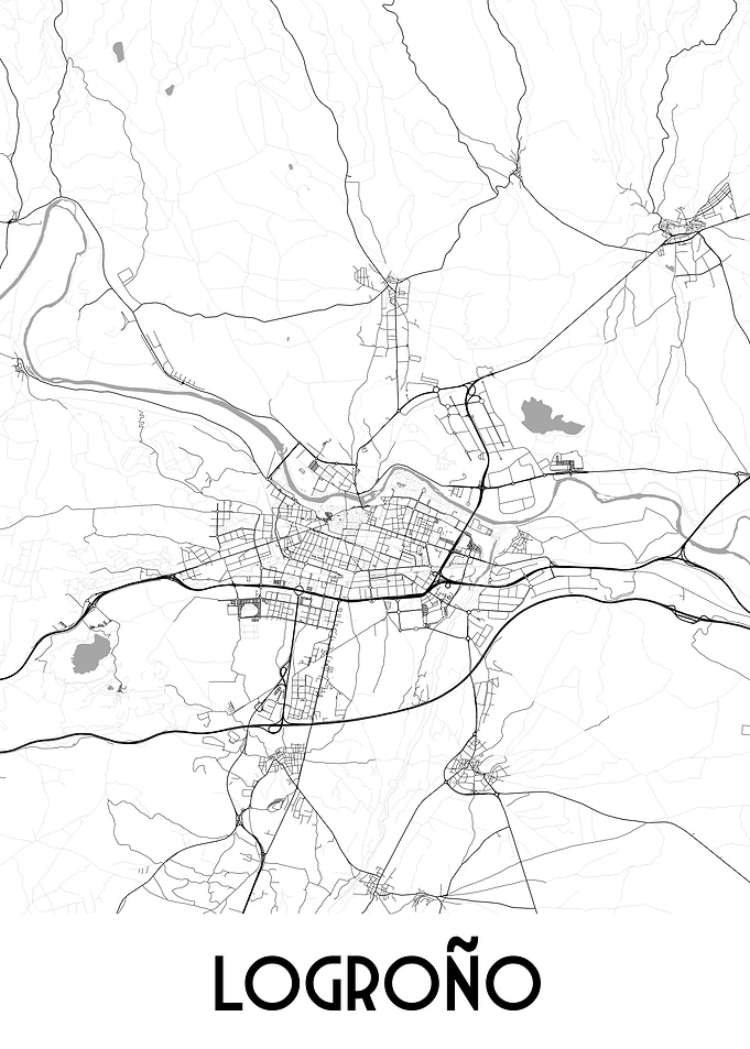 Logroño City Map