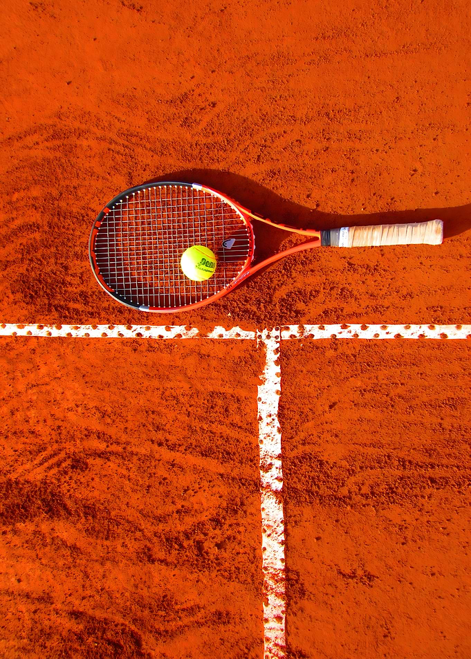 Tennis Racket and Ball