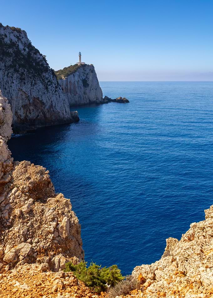 Lighthouse on a Cliff