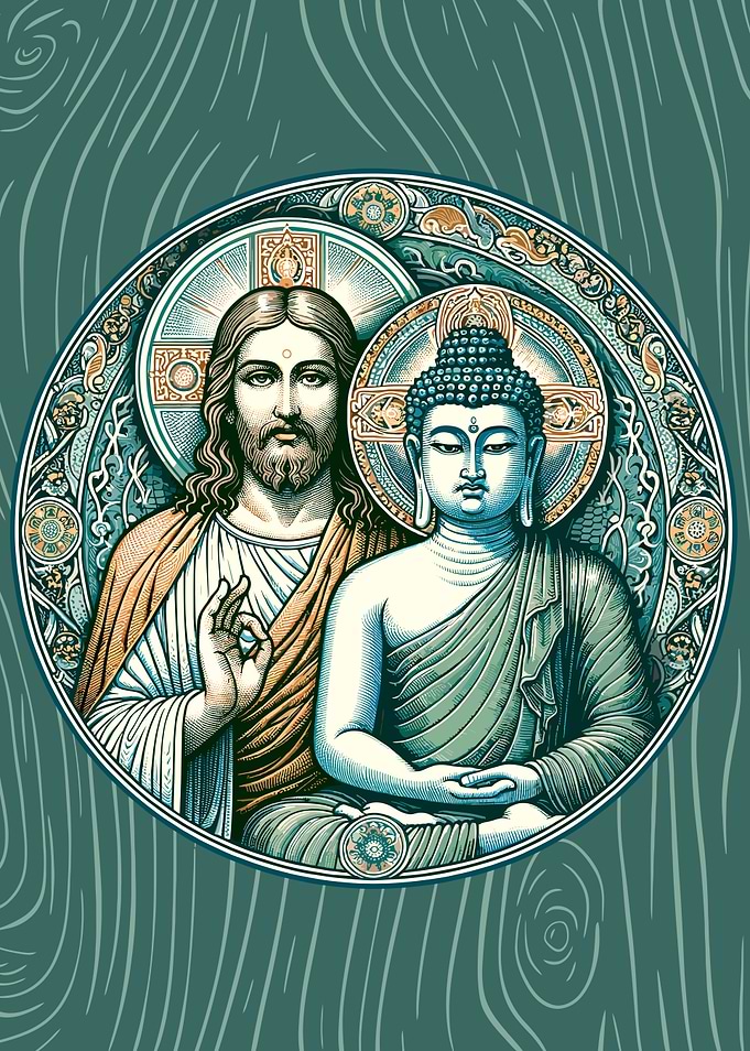 Jesus and Buddha