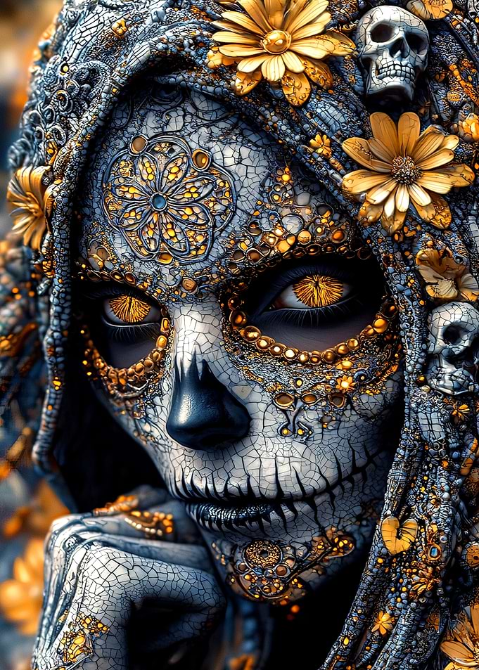 Sugar Skull Woman