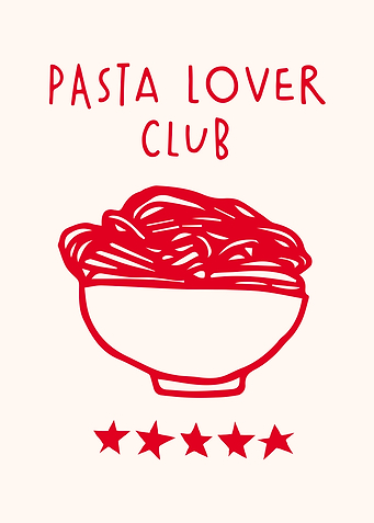 Pasta Lover Club, Kitchen Decor
