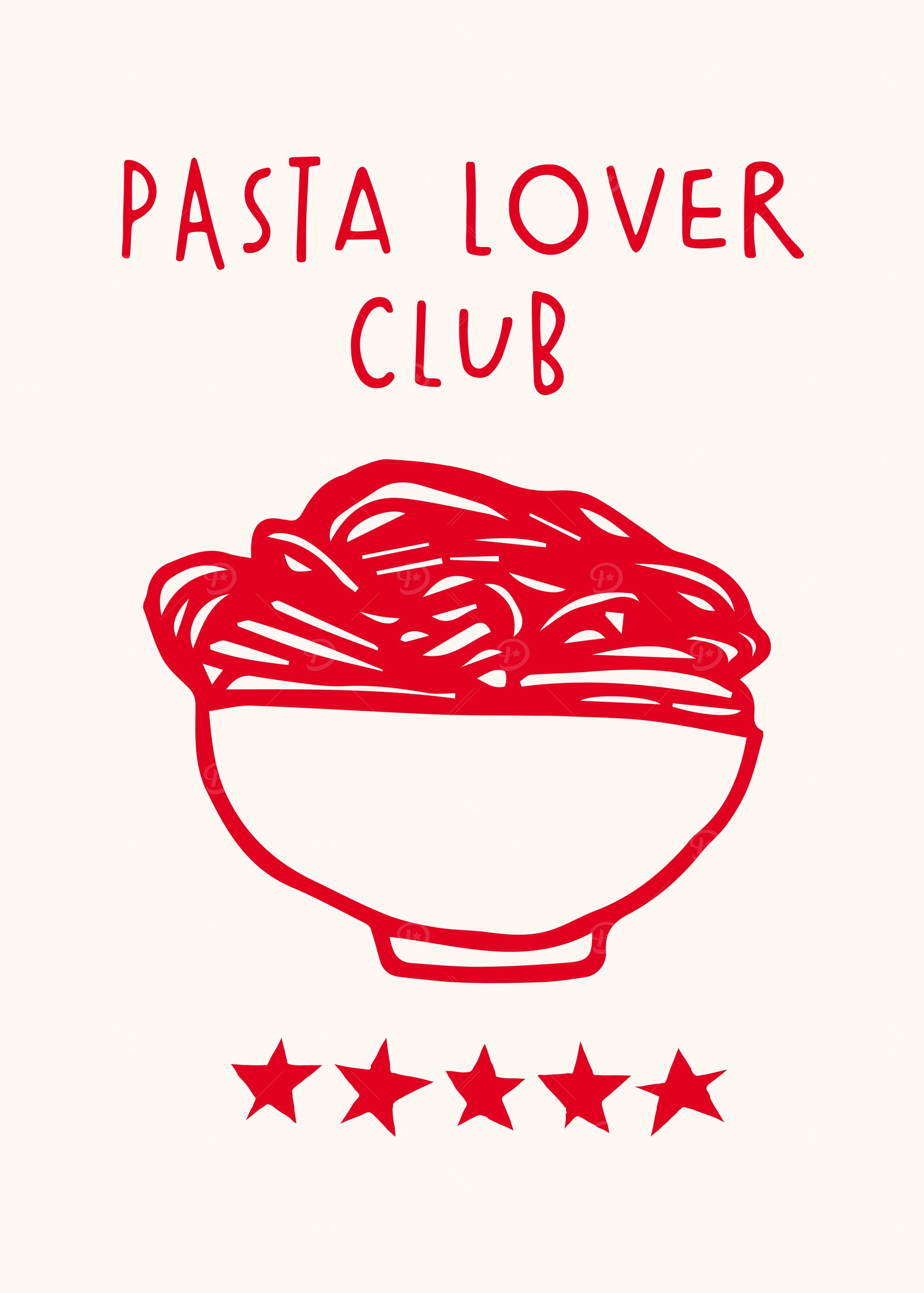 Pasta Lover Club, Kitchen Decor