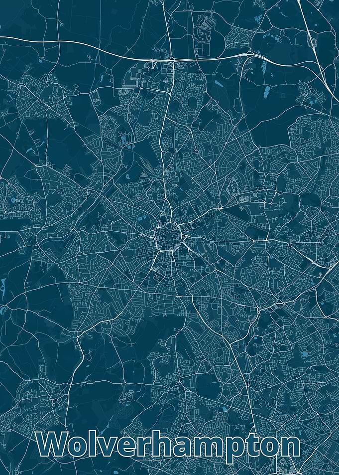 Wolverhampton City Map
