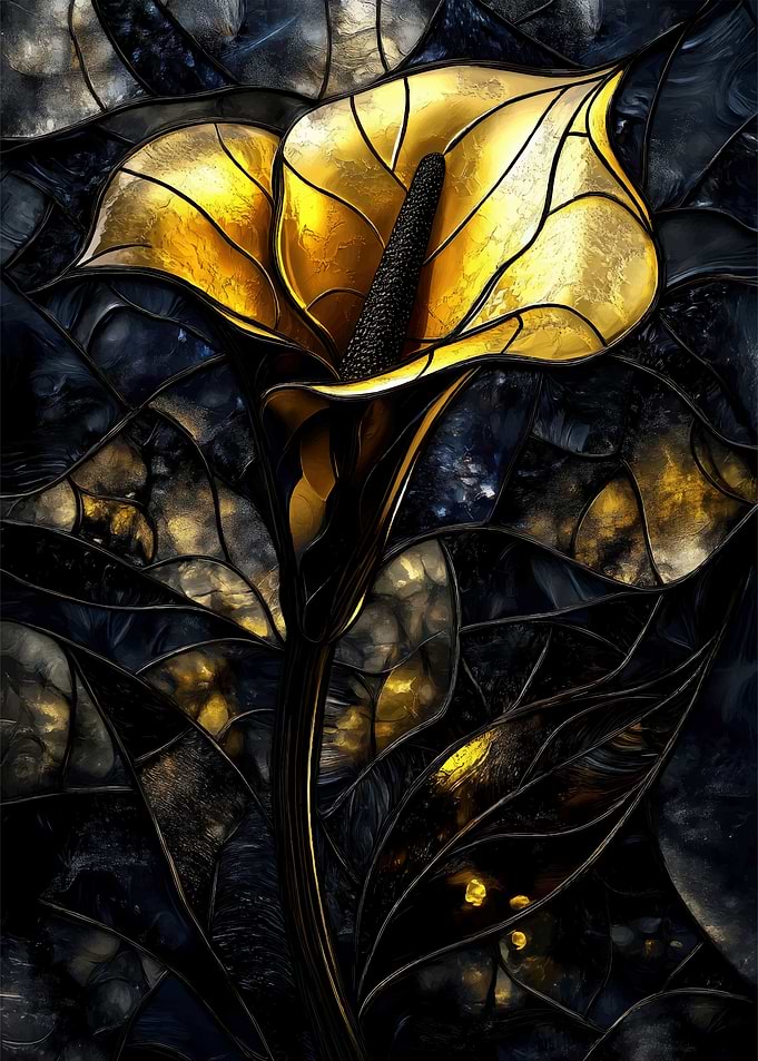 Golden Calla Lily