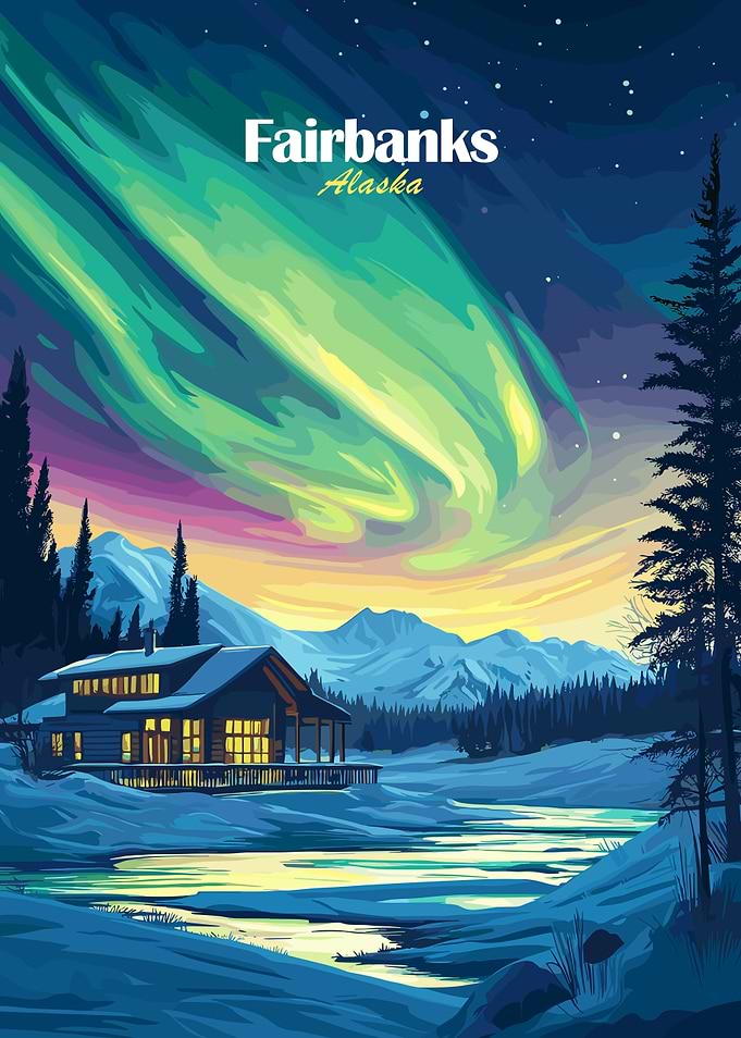 Fairbanks Alaska Aurora Borealis