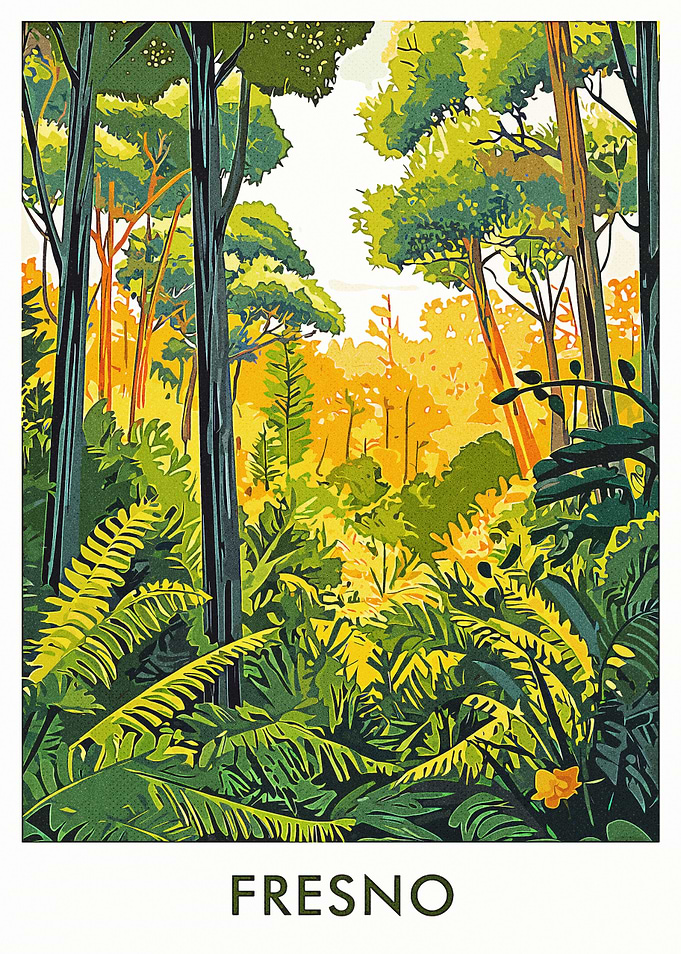 Fresno Forest Landscape