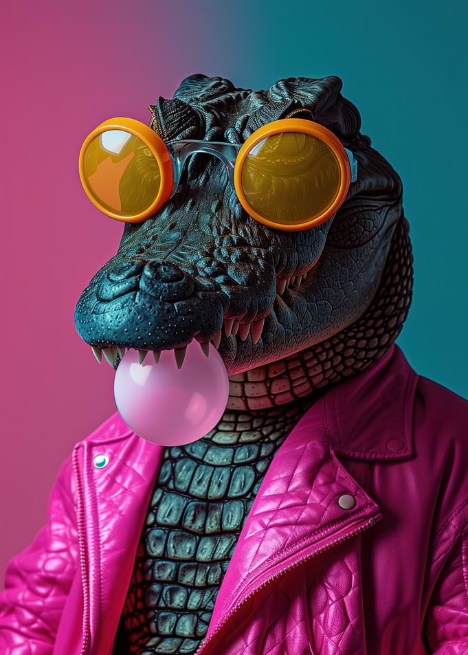 Cool Gator Bubblegum