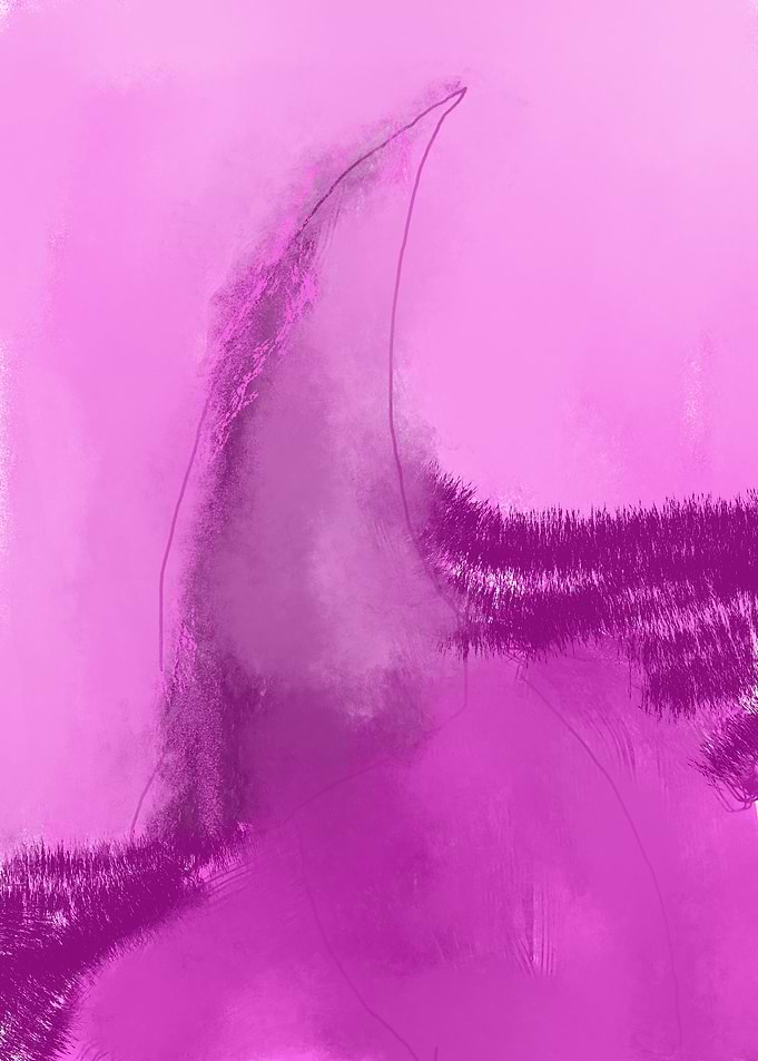 Abstract Pink Artwork