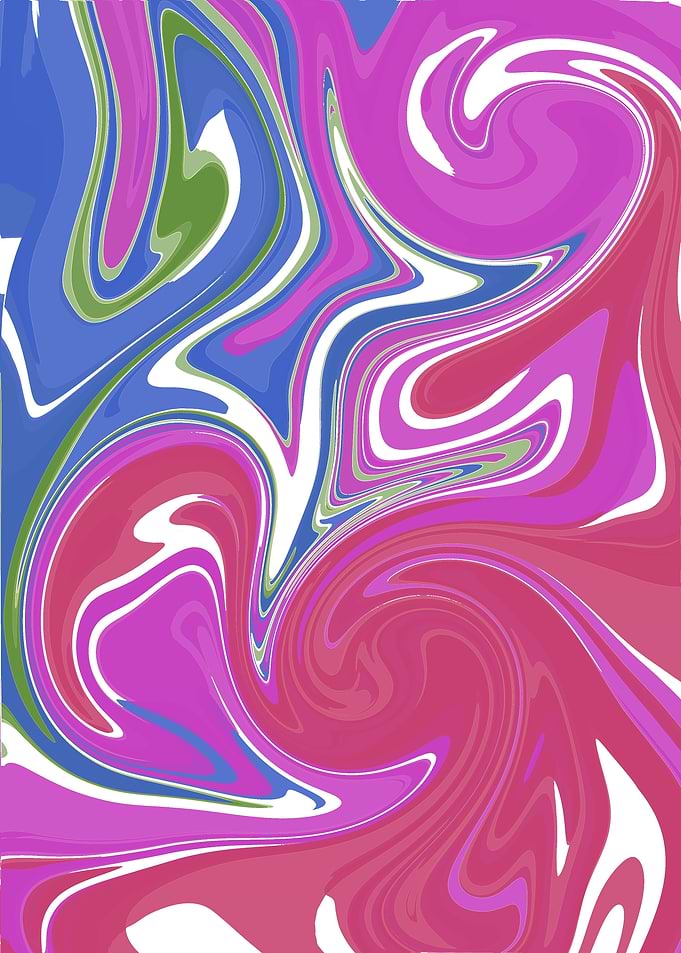 Abstract Swirling Colors