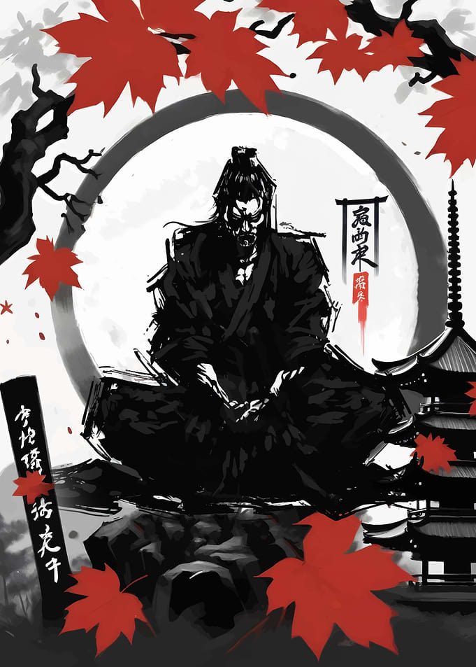 Samurai in Meditation