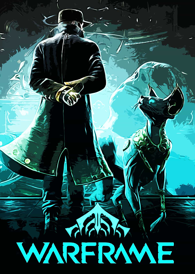 Warframe gaming art