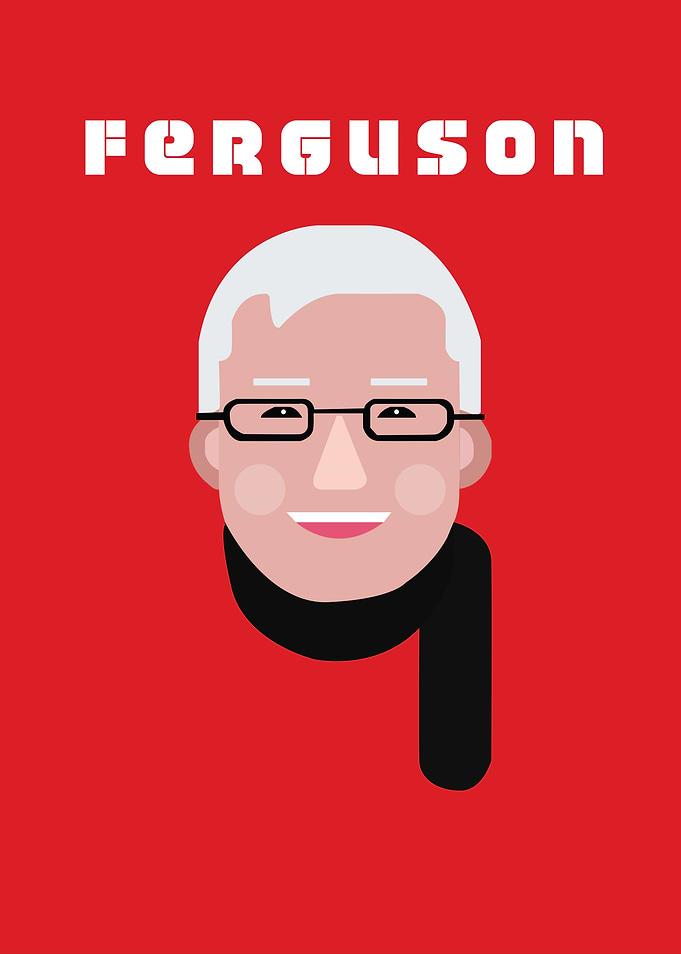 Sir Alex Ferguson Portrait