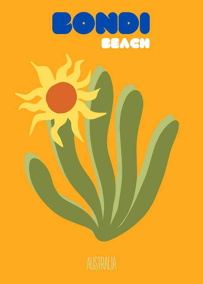 Bondi Beach Poster