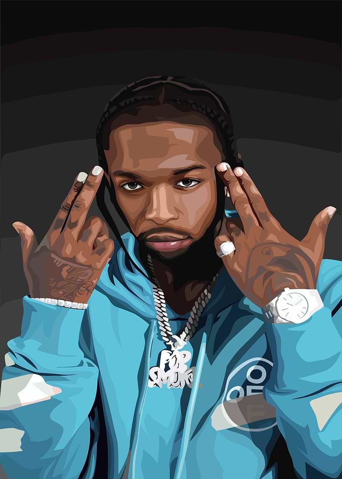 Pop Smoke Digital Art