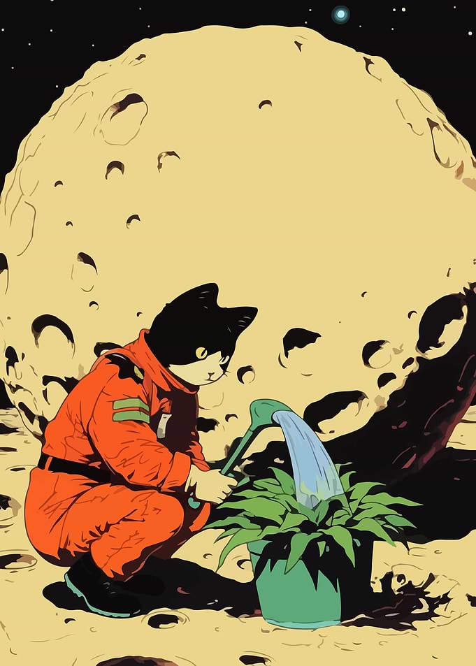 Cat Astronaut