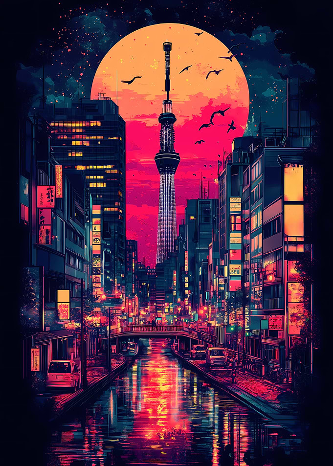 Tokyo Tower Night