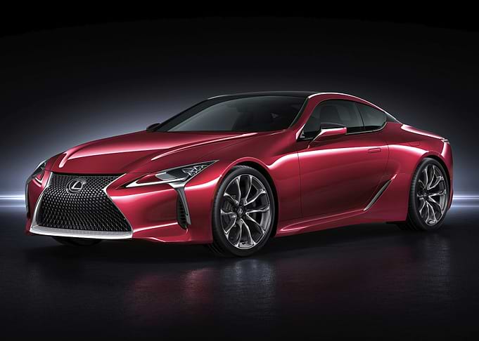 Red Lexus Coupe