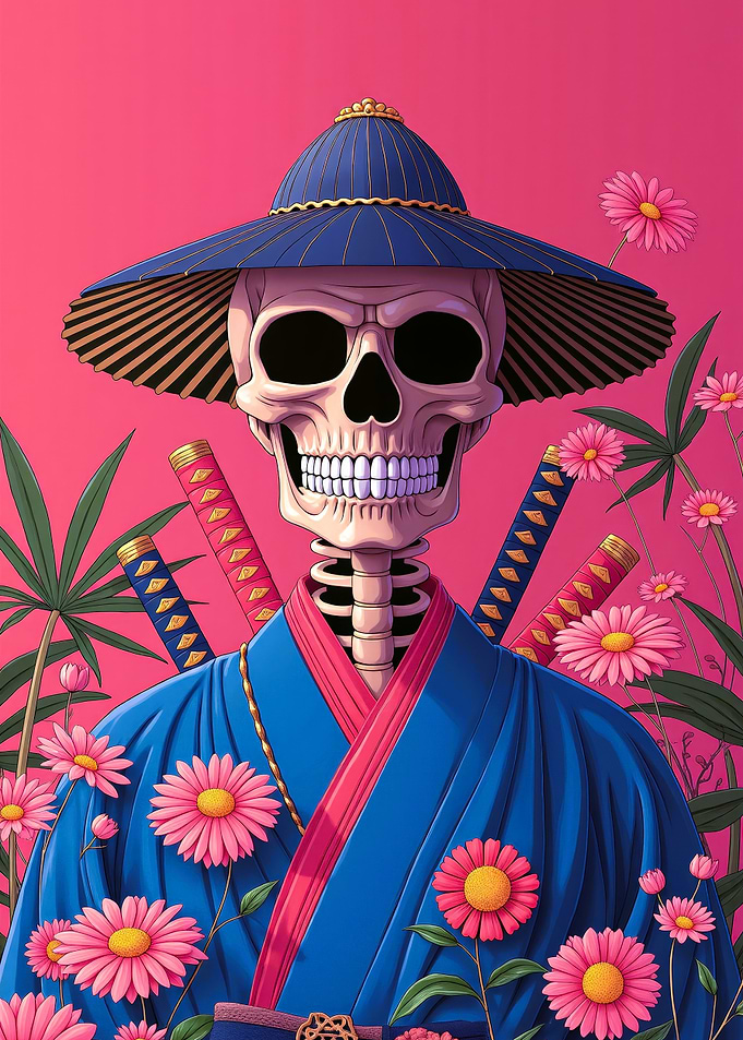 Samurai Skeleton