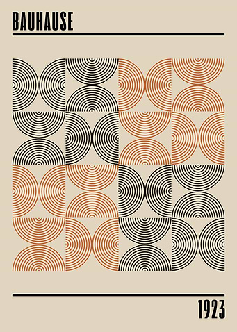 Bauhaus Geometric Art