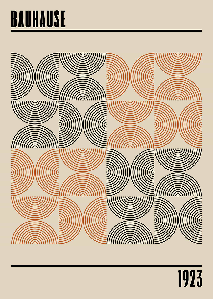Bauhaus Geometric Art