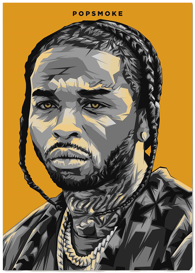 Pop Smoke Portrait