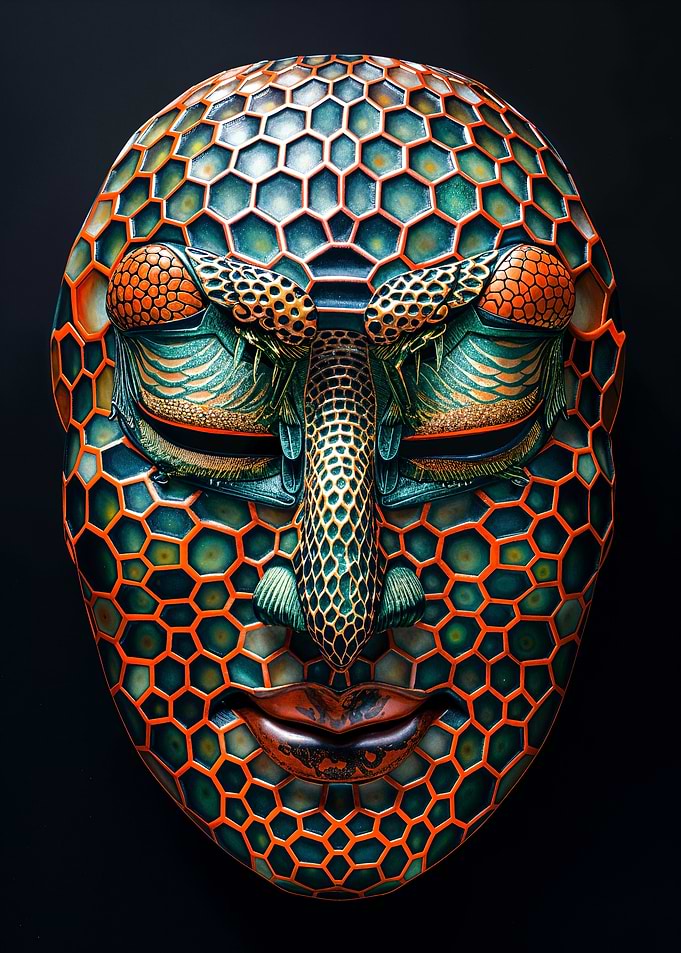 Hexagon Mask