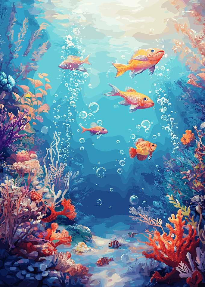 Underwater Coral Reef