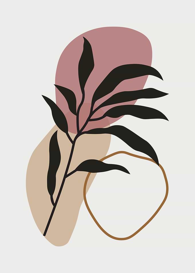 Abstract Floral Art