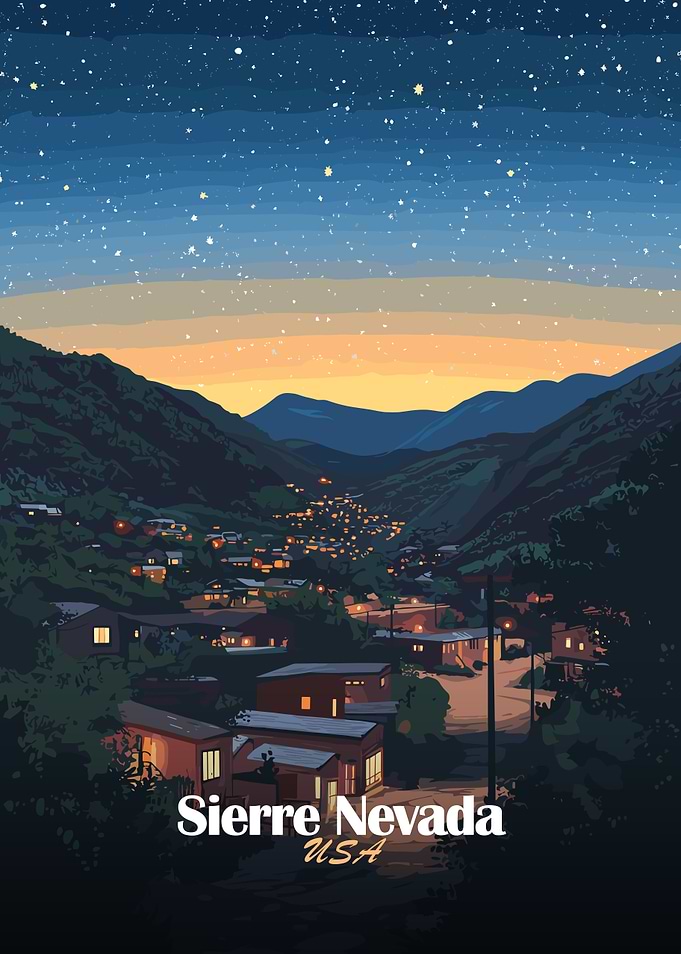 Sierra Nevada Night Sky