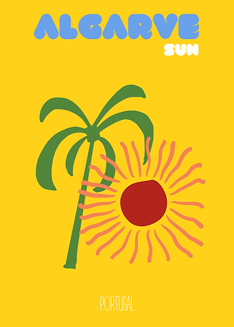 Algarve Sun Poster
