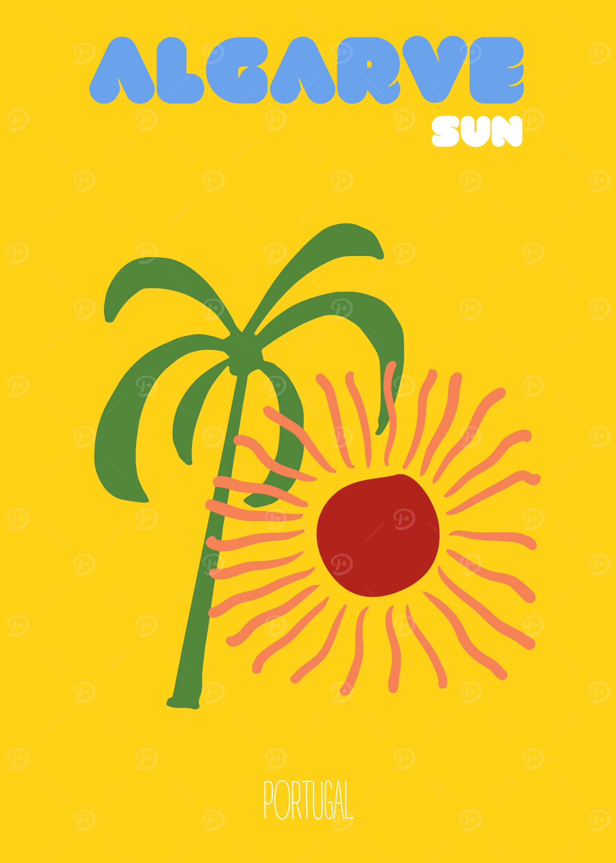 Algarve Sun Poster
