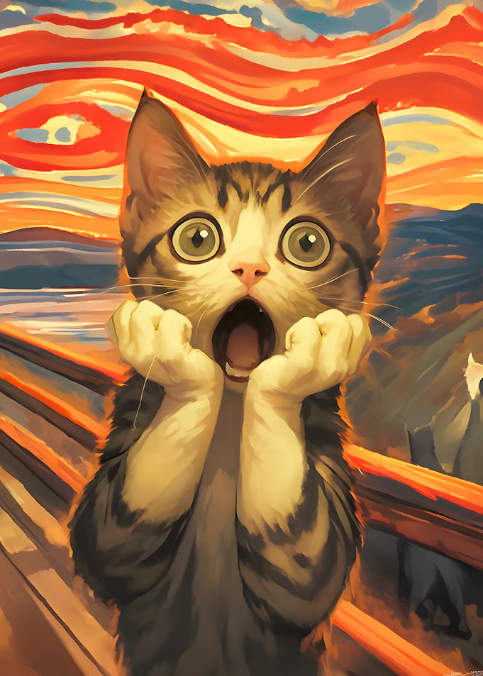 Scream Cat