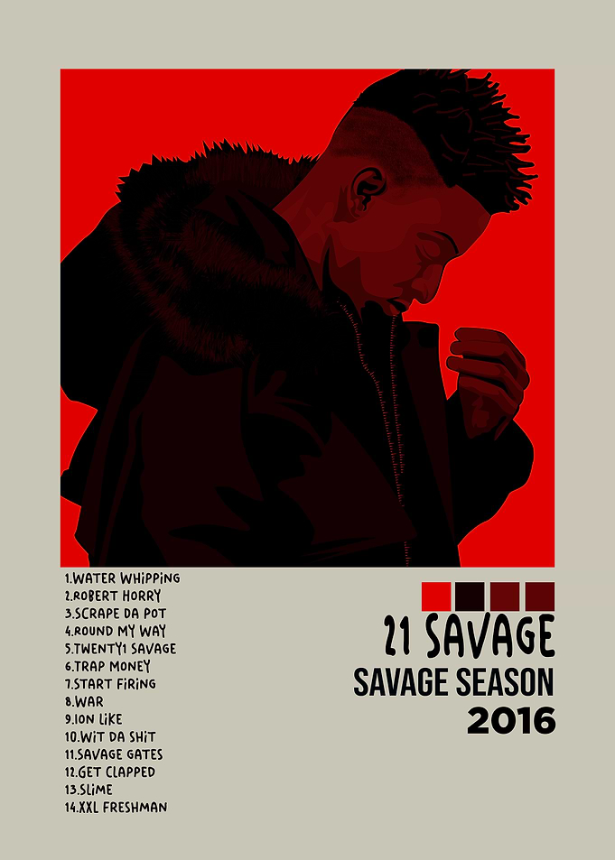 21 Savage Savage Season Album Cover