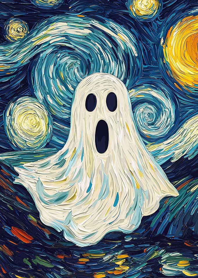 Ghostly Starry Night