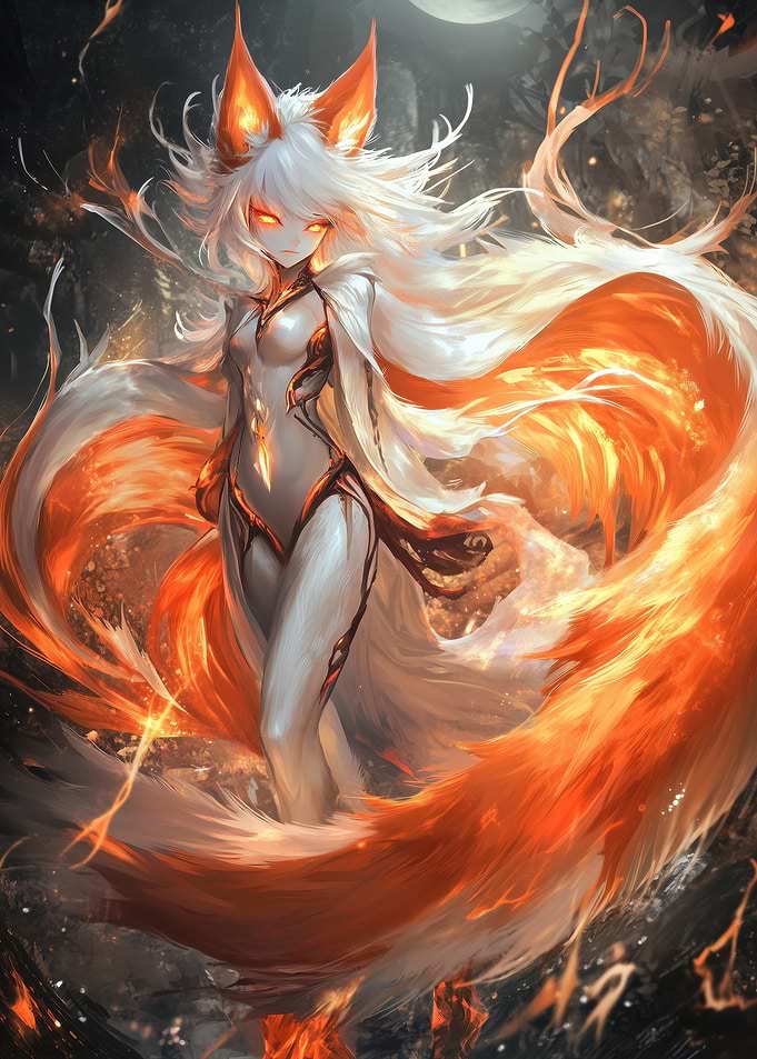 Fiery Fox Spirit