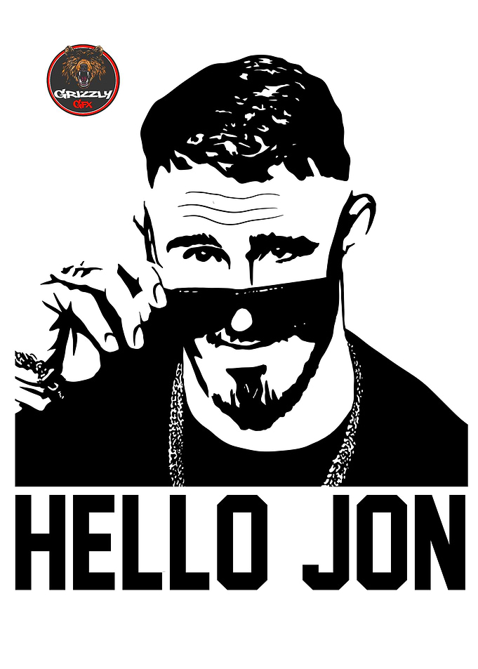 Hello Jon - Tom Aspinall UFC Design