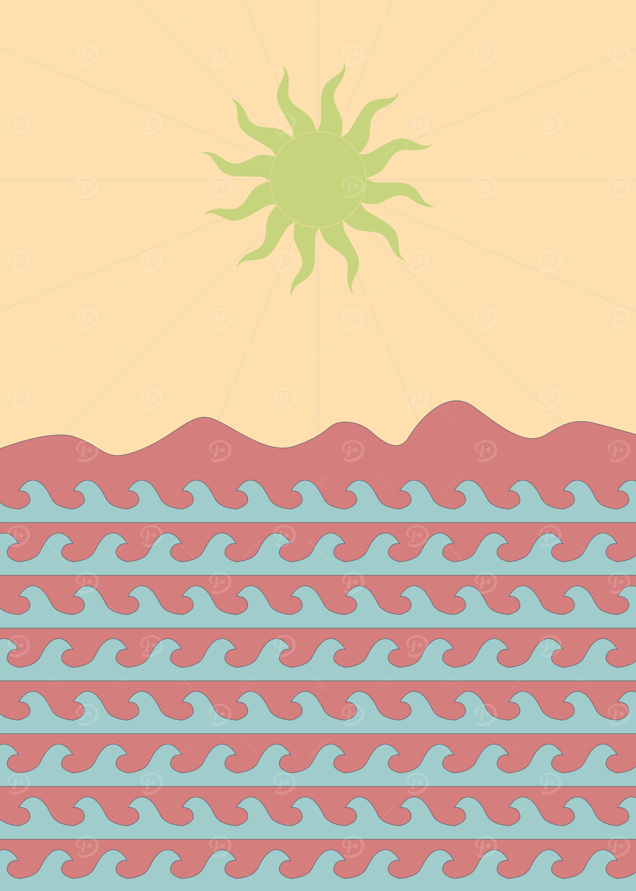 Sun and Waves