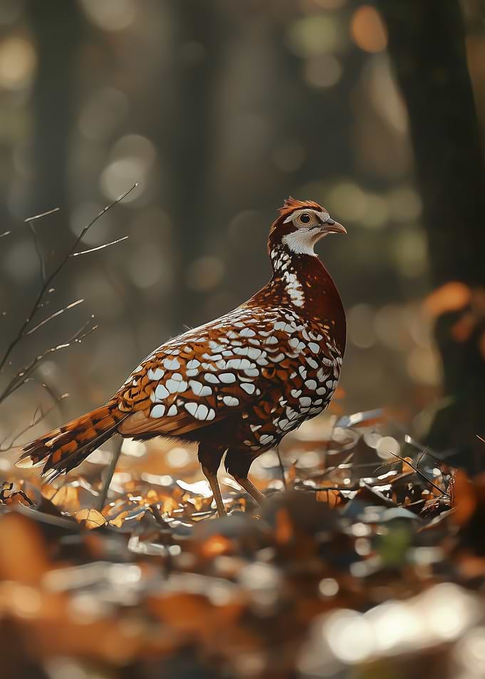 Grouse Bird in the Forest