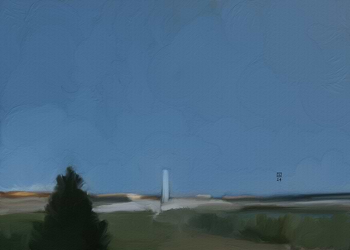 Blue Sky Landscape