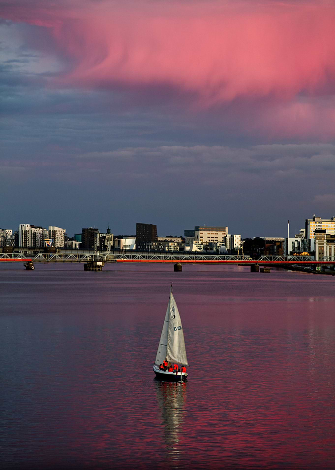 Sailboat at Sunset