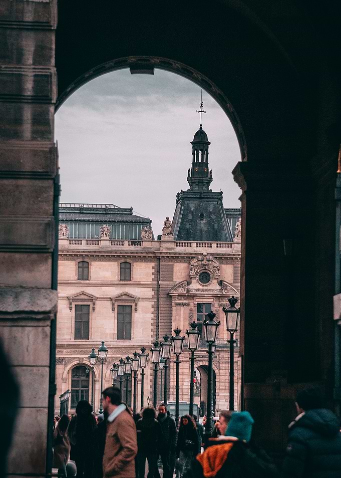 Louvre corner view