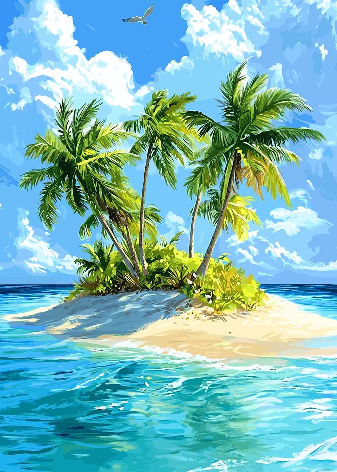 Tropical Island Paradise