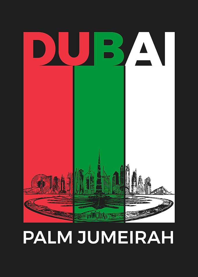 Dubai Palm Jumeirah Skyline