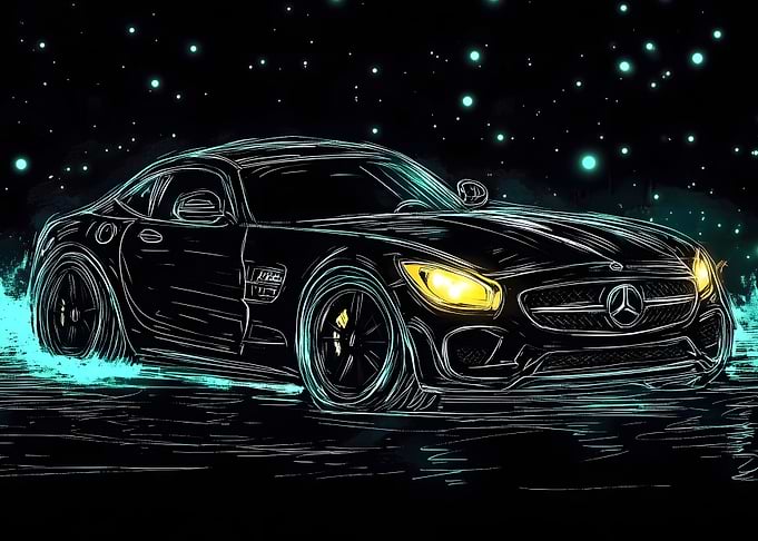 Mercedes-Benz Night Drive