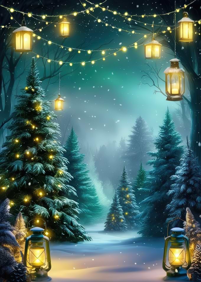 Winter Wonderland Forest