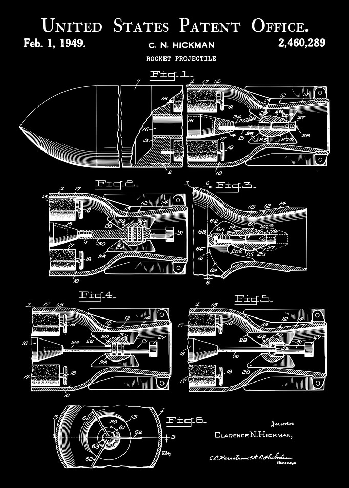Rocket Projectile Patent