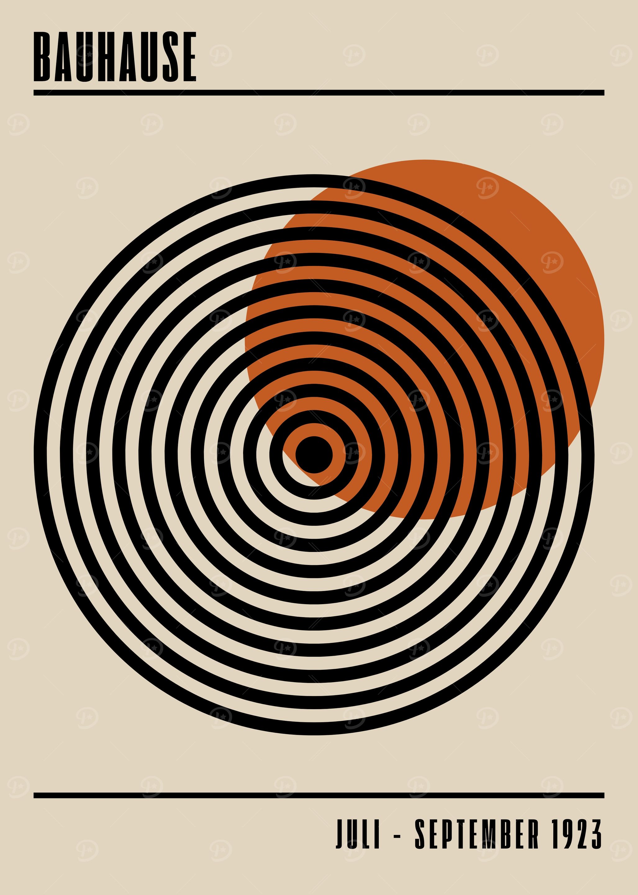 Bauhaus Geometric Art