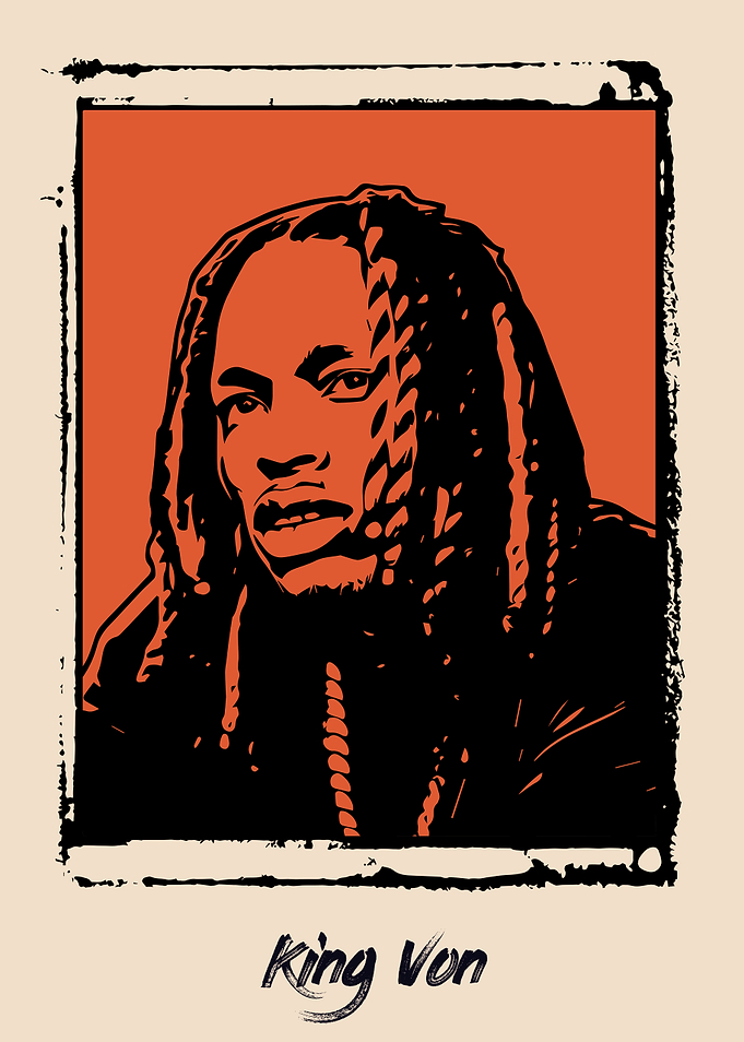 King Von Portrait