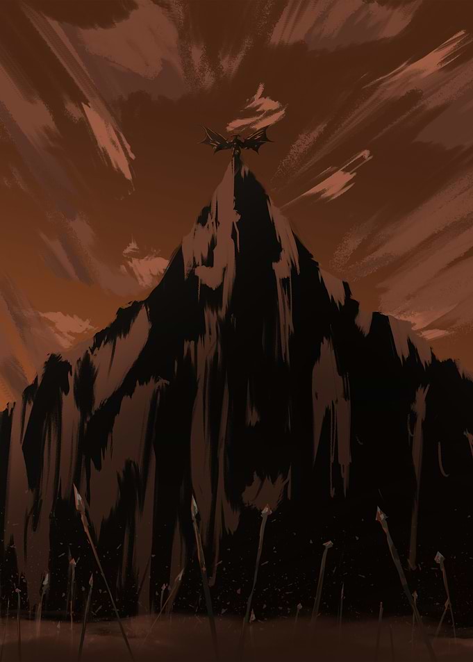 Demon atop the Mountain Peak
